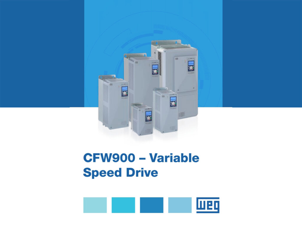 WEG lance sa nouvelle gamme de variateurs de vitesse CFW900