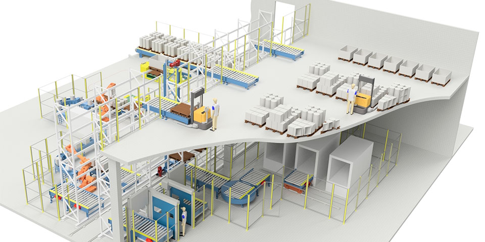 Nieuw logistiek systeem creëert efficiënte flow over meerdere etages