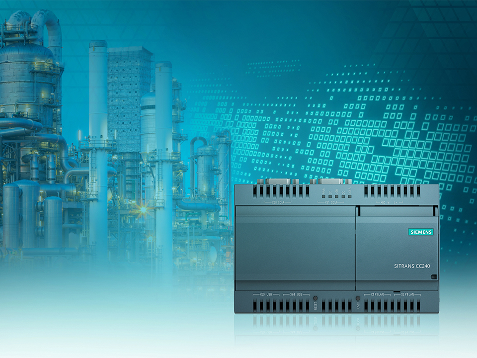 Digitale eenvoud: Siemens procesinstrumentatie presenteert nieuwe Sitrans CC240 IoT-gateway